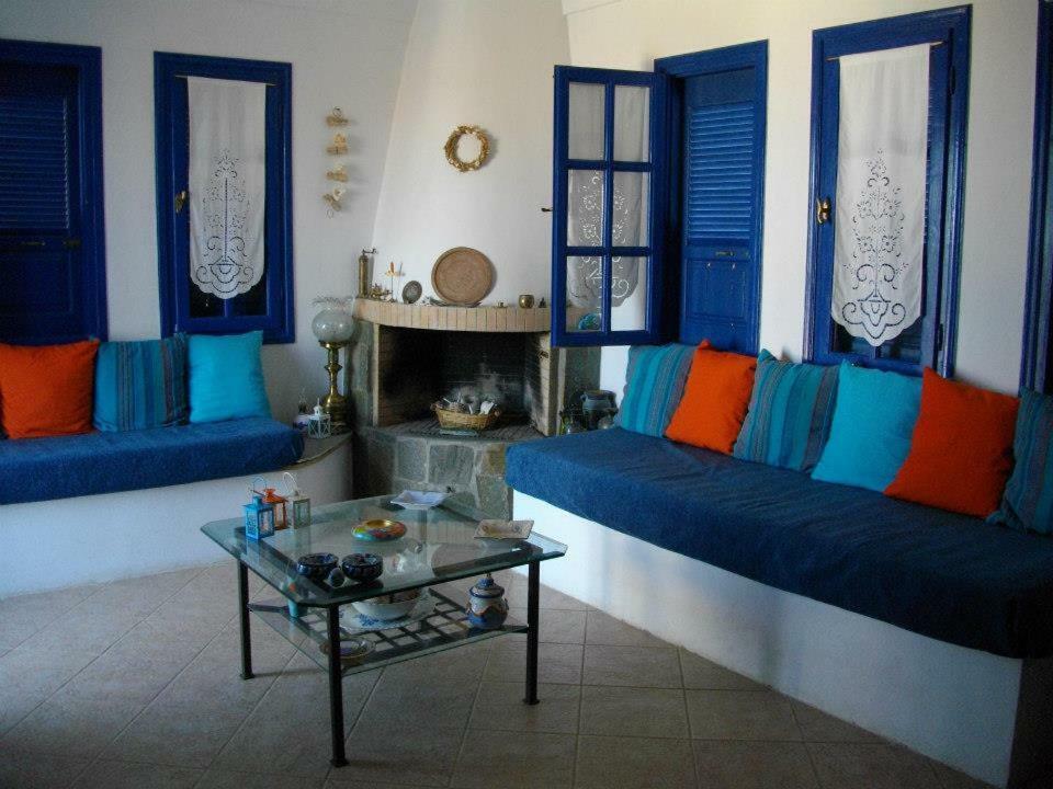 Villa Superb View House-Sikinos Island-Chorio Exterior foto