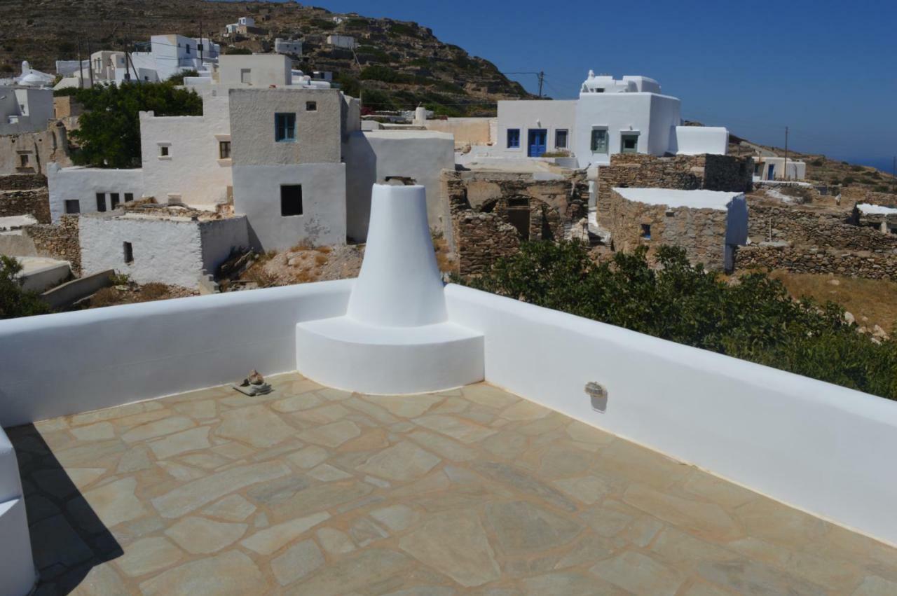 Villa Superb View House-Sikinos Island-Chorio Exterior foto