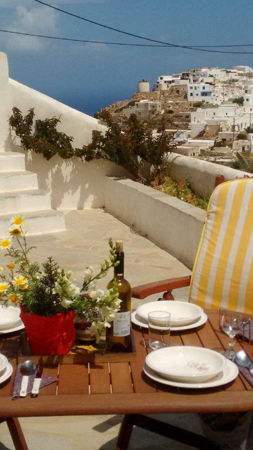 Villa Superb View House-Sikinos Island-Chorio Exterior foto